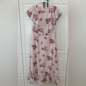 Orange Creek Pink Floral Dress